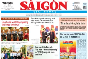 Báo Sài Gòn Giải Phóng ngày 24/4/2026