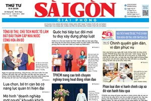 Báo Sài Gòn Giải Phóng ngày 6/5/2026