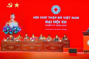 Hôm nay 28-7: Đại hội Hội Chữ thập đỏ Việt Nam lần thứ XII tiến hành phiên trọng thể