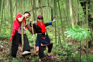 电视剧《走在灿烂的天空》中的画面。