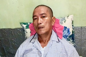 家贫男子罹患脑瘤严重