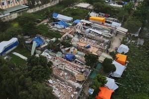 在平新郡新造坊的农业用地上建设住房。