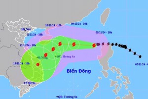 ７号台风复杂演变 可能危及中部沿海