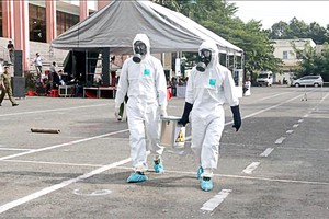 同奈省演习应对辐射与核事故