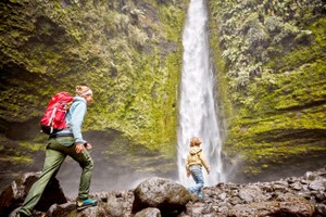 在隐秘景点寻幽探胜。