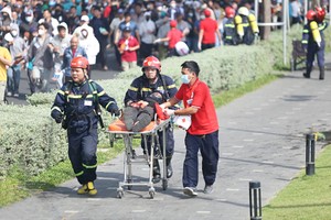 逾7200人参加阮惠步行街演习