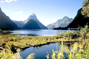 新西兰皇后镇美丽的风景。