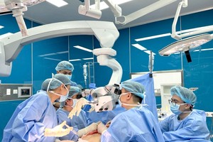 河内白梅医院的高科技治疗团队。