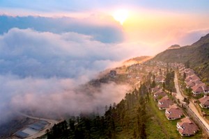 在晨曦中的沙巴倍感诗意。