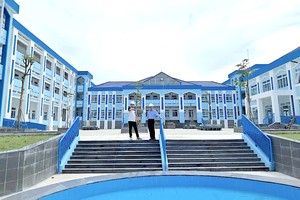 古芝县新盛东乡新盛东2初中学校新建项目已竣工。