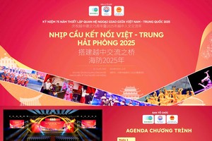 “2025年海防越中连接桥”活动开幕