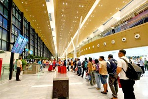 新山一机场预计暑假接待上千万乘客