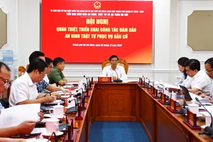 TPHCM: Bảo đảm an ninh, an toàn phục vụ bầu cử