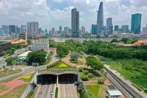 TPHCM: Điều chỉnh giao thông qua hầm sông Sài Gòn