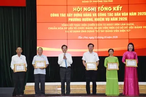 Phường Tân Phú (TPHCM): Phân công nhiệm vụ phải rõ người, rõ việc