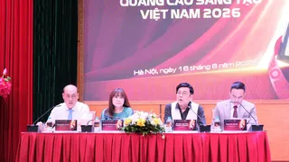 Họp báo khởi động giải thưởng Quảng cáo sáng tạo Việt Nam năm 2026. Ảnh: HÀ PHƯƠNG