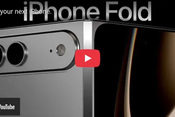 iPhone gập xuất hiện trong video hé lộ thiết kế từ nhiều góc nhìn