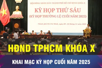 18 GIỜ NGÀY 9-12: HĐND TPHCM xem xét nhiều nội dung quan trọng
