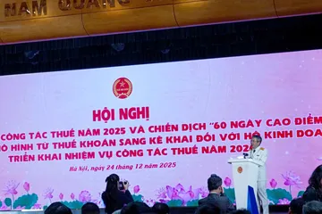 Thu thuế cho ngân sách nhà nước lần đầu vượt mốc 2,2 triệu tỷ đồng