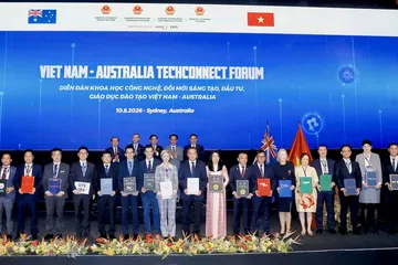 Các đại biểu tham dự chương trình xúc tiến du lịch tại Australia. 