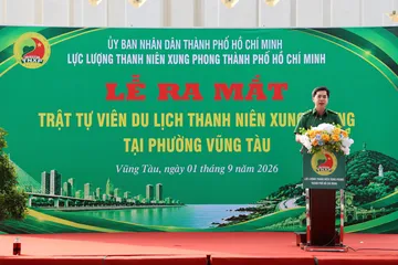Ra mắt Trật tự viên du lịch TNXP tại Vũng Tàu