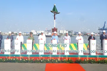 Phó Thủ tướng Mai Văn Chính dự lễ động thổ cầu Cát Lái