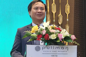 Thứ trưởng Bộ NN-MT Võ Văn Hưng phát biểu tại hội nghị