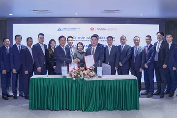 Lễ ký kết hợp tác chiến lược giữa Tân Á Đại Thành và Sinoma International Engineering