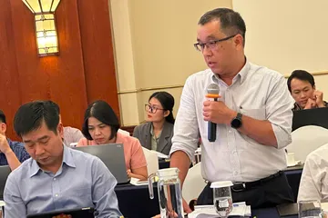 Phó giám đốc Sở Xây dựng TPHCM Huỳnh Thanh Khiết đóng góp ý kiến