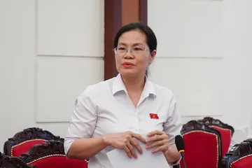 Giám đốc Sở Tư pháp TPHCM Nguyễn Thị Hồng Hạnh 