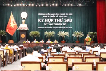 Quang cảnh kỳ họp HĐND TPHCM sáng 29-10