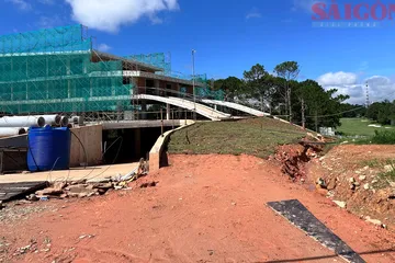 Công trình trong Tòa nhà câu lạc bộ Golf. Ảnh: ĐOÀN KIÊN