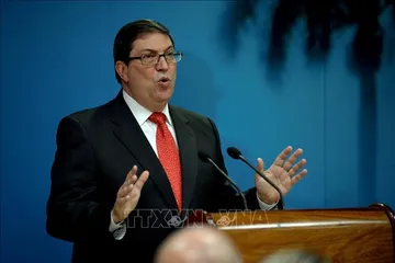 Bộ trưởng Ngoại giao Cuba Bruno Rodriguez. Ảnh: TTXVN