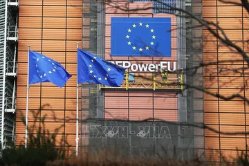 Trụ sở Ủy ban châu Âu (EC) ở Brussels, Bỉ. Ảnh: THX/TTXVN