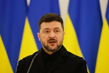 Tổng thống Ukraine Volodymyr Zelensky. Ảnh: Getty Images