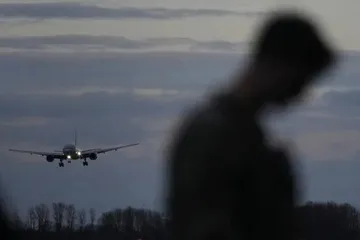 Máy bay tiếp nhiên liệu của Mỹ rơi tại Trung Đông