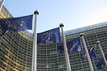 Trụ sở Ủy ban châu Âu tại Brussels, Bỉ. Ảnh: IRNA/TTXVN