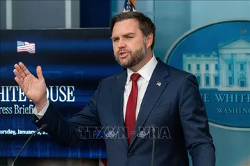 Phó Tổng thống Mỹ JD Vance. Ảnh: THX/TTXVN