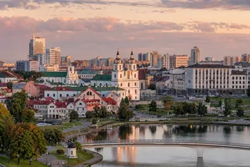 Thủ đô Belarus. Ảnh minh họa: AI