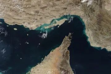 Eo biển Hormuz. Ảnh: IRNA/TTXVN
