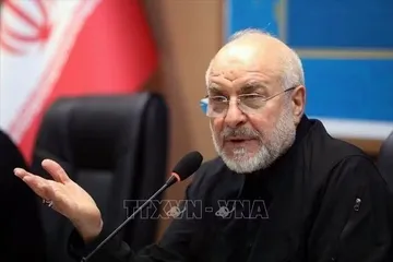 Chủ tịch Quốc hội Iran Mohammad Bagher Ghalibaf. Ảnh: IRNA/TTXVN phát