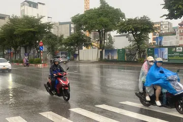 Hôm nay 30-7, Nam bộ tiếp tục có mưa