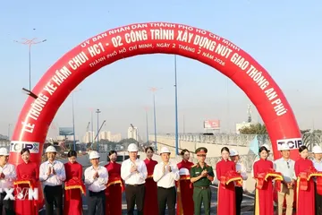 TPHCM thông xe hầm chui HC1-02 tại nút giao An Phú