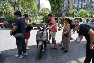 Khách hàng ấn tượng ngay lập tức với thiết kế thanh lịch của VinFast Kyo