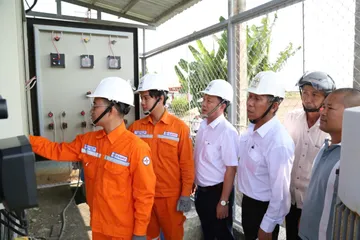 Kiểm tra vận hành các Trạm bơm tại xã Thạnh Quới, TP Cần Thơ