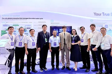Ban Lãnh đạo SAWACO tham dự sự kiện Tuần lễ ngành nước Việt Nam – Vietnam Water Week 2006.