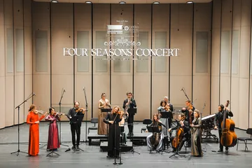 Chương trình hòa nhạc “Four Seasons Concert 2024” được tổ chức tại Nhà hát Hồ Gươm. Ảnh HGO.