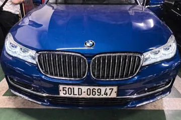 Xe BMW của bà Trương Mỹ Lan. Ảnh: Trung tâm Dịch vụ đấu giá tài sản TPHCM