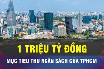18 GIỜ NGÀY 28-4: TPHCM đặt mục tiêu thu ngân sách 1 triệu tỷ đồng