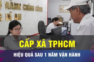 18 GIỜ NGÀY 15-5: TPHCM hiệu quả quản trị cấp xã sau 1 năm vận hành